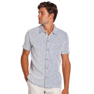 Criquet Terrycloth Button Down (Trunk Show Exclusive) Causal Shirt